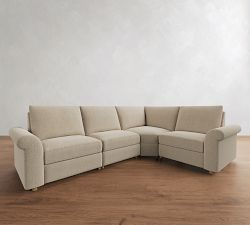 Westwood Roll Arm Reversible Power Reclining Sectional (122")