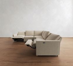 Westwood Slim Arm Power Reclining L-Shaped Sectional (119")