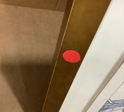 Open Box: Birds In Blue Framed Paper Print, #2