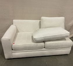 Open Box: Build Your Own Pearce Square Arm Sectional, Wedge - Performance Boucle Oatmeal