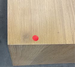 Open Box: Folsom Rectangular Coffee Table (58") - Cerused Natural