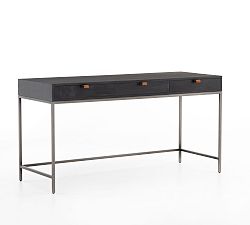 Open Box: Graham Writing Desk (60") - Black Wash