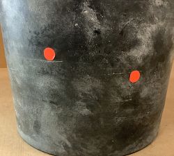 Open Box: Palermo Planter, 21.5"D x 20"H - Black