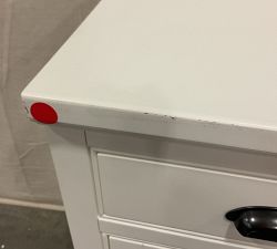 Open Box: Aubrey Modular Media Cabinet Door Base (36") - Dutch White