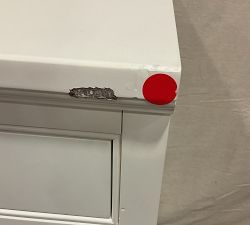 Open Box: Aubrey Modular Media Cabinet Door Base (36") - Dutch White