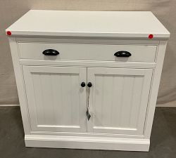 Open Box: Aubrey Modular Media Cabinet Door Base (36") - Dutch White