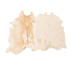 Open Box: Devi Cow Hide Rug, 5' x 7' - Natural Brown