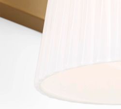 Wilbert Fluted Glass Single Sconce (7")