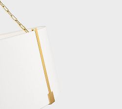 Sofia Linen Drum Pendant (31")