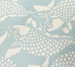 Koi Fish Outdoor Pillow