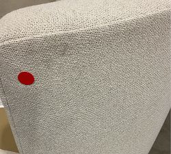 Open Box: Balboa Upholstered Swivel Armchair (40"), Polyester Wrapped Cushions - Performance Boucle Oatmeal