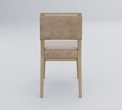Neil Leather Dining Chair - Thumbnail 4