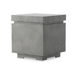Aren Outdoor Concrete Square Propane Tank Cover