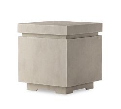 Aren Outdoor Concrete Square Propane Tank Cover