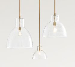 Bridget Recycled Glass Pendant (8"-17")