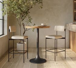 Round Restaurant Bar Height Dining Table (24"-36")