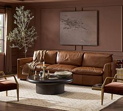 Clifton 3-Piece Leather Power Reclining Sectional