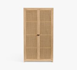 Modern Farmhouse Tall Storage Cabinet (44")