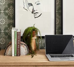 Marina Cane Executive Desk (64")