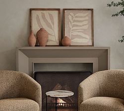 Collaged Botanical Canvas Wall Art