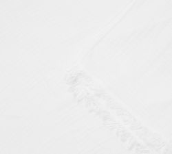 Turkish Cotton Fringe Throw