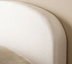 Arlo Upholstered Crowned Wall Mounted Headboard