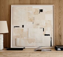 Reminiscent Collage Framed Print