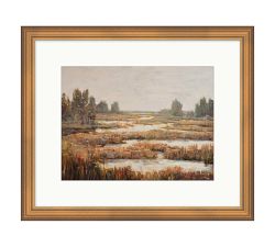 Autumn Marsh Framed Print