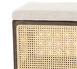 Tyrone Square Cane Ottoman