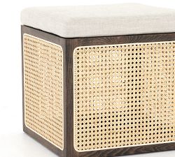 Tyrone Square Cane Ottoman