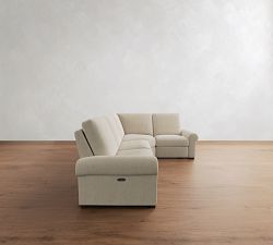 Turner Roll Arm Reversible Power Reclining Sectional (120")