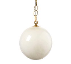 Jackie Glass Globe Pendant (11.5")