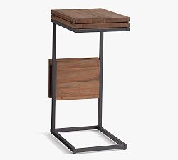 Open Box: Allen Rectangular Extending C-Table (12") - Kennedy Brown