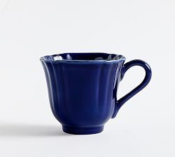 Monique Lhuillier Juliana Scalloped Mugs - Set of 4