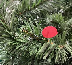 Open Box: Faux Pre-Lit Deluxe Windsor Pine Garland, 9', Set of 2