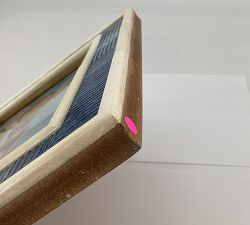 Open Box: Meredith Blue Carved Frame, 5" x 7"