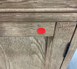 Open Box: Modular Bar Cabinet Base with Wood Doors - Seadrift