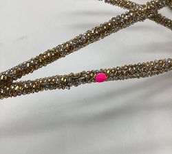 Open Box: Oversized Star Tree Topper - Silver and Gold