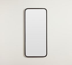 Open Box: Everson Rectangular Mirror, 22" x 48" - Aged Bronze