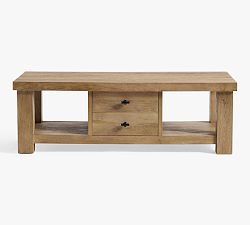 Open Box: Oakleigh Rectangular Coffee Table (57") - Heirloom Wheat