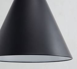 Fairmont Outdoor Tapered Metal Pendant (16")