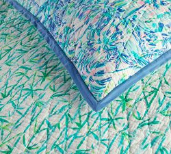 Lilly Pulitzer Cabana Cocktail Reversible Cotton Quilt &amp; Shams
