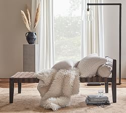 Woven Leather Daybed