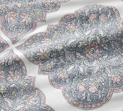 Amiri Organic Medallion Print Percale Duvet Cover &amp; Shams