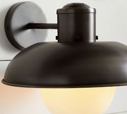 Carneros Milk Glass Sconce (12'')