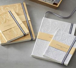 Christian Lacroix Gold Notebook Bundle, Set of 2