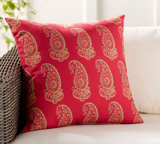 Nalani Block Print Outdoor Pillow