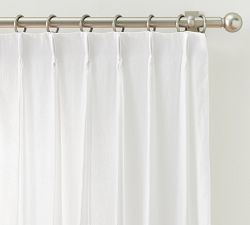 Belgian Flax Linen Pinch Pleat Curtain