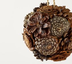 Pinecone Ball Ornament