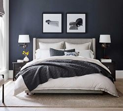 Soft Washed Organic Percale Duvet Cover - Thumbnail 5